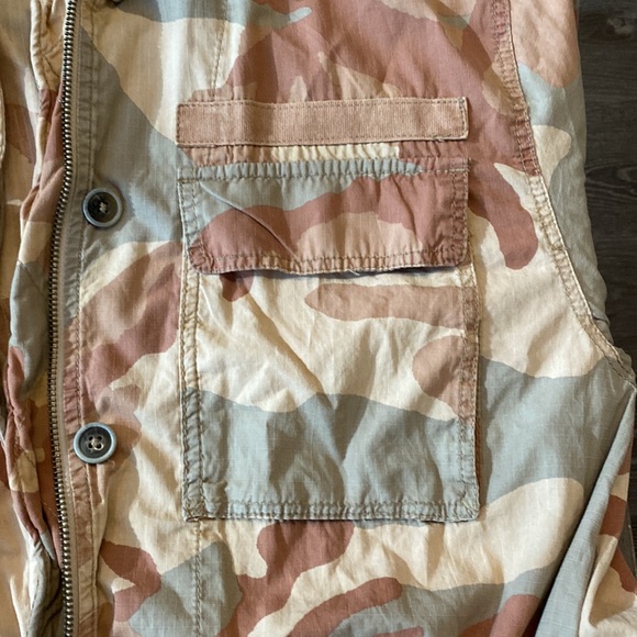 Free People Camo Utility Jacket US L - Picture 6 of 9